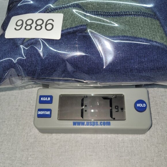 Tommy Bahama Sweater Mens XXL Reversible 1/4 Zip Golf Pullover Blue Green Logo - Picture 14 of 14